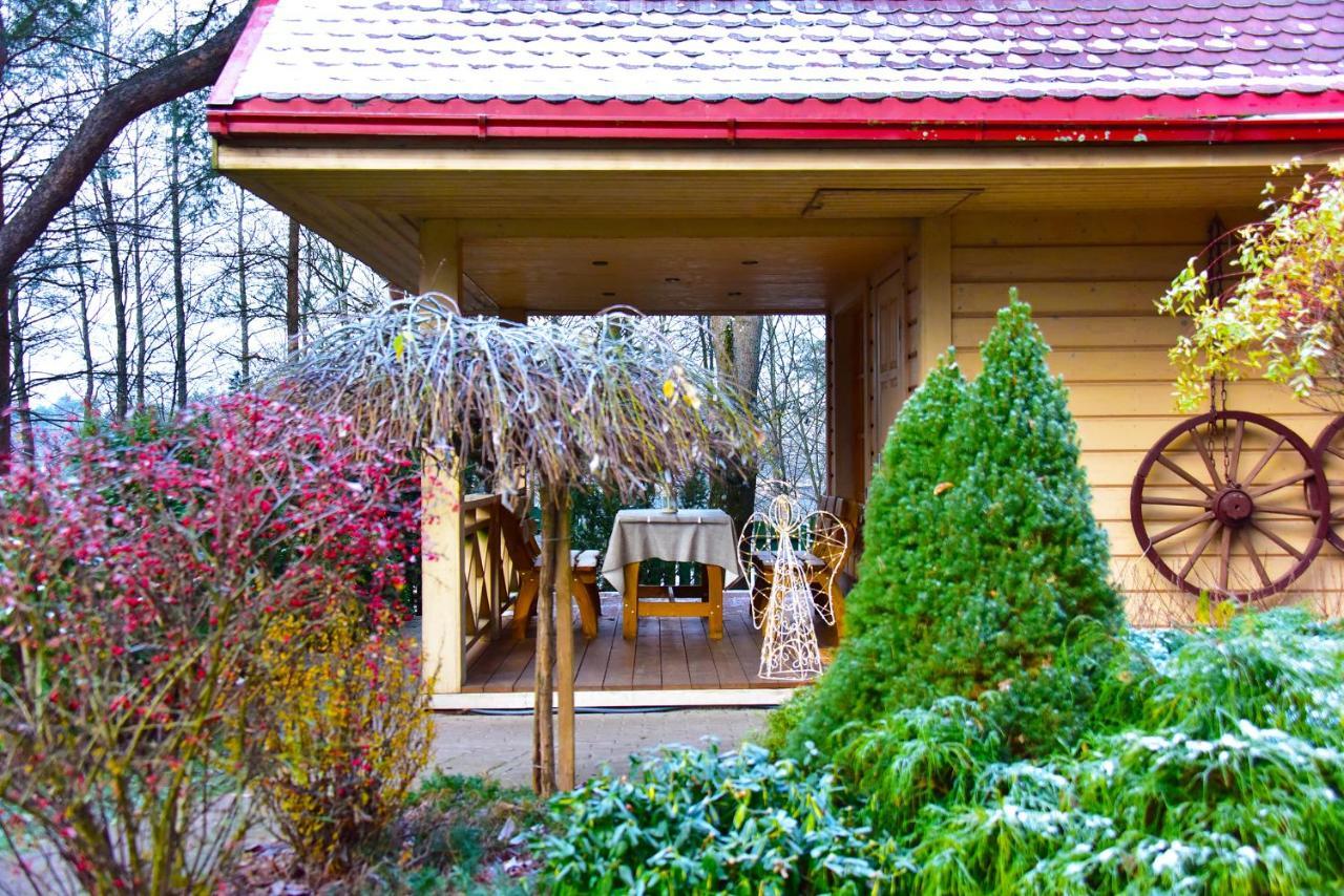 Villa Medaus Pirtele à Trakai Extérieur photo