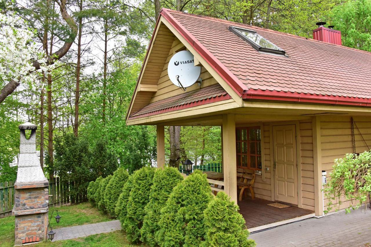 Villa Medaus Pirtele à Trakai Extérieur photo