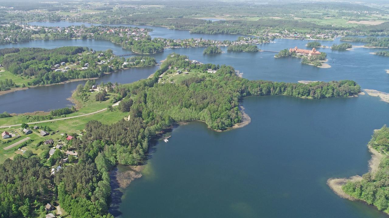 Villa Medaus Pirtele à Trakai Extérieur photo