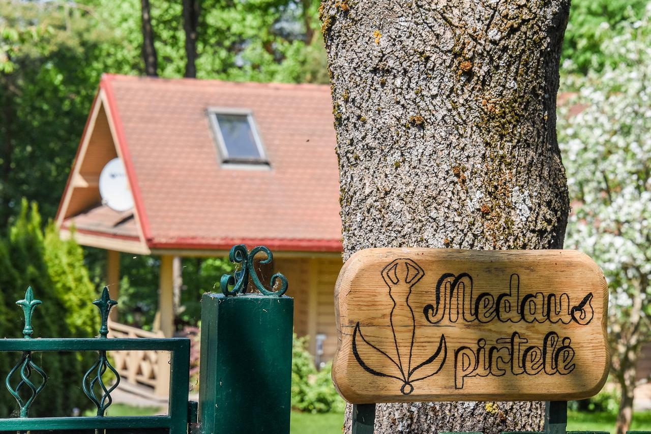 Villa Medaus Pirtele à Trakai Extérieur photo